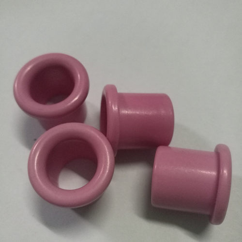 纺织瓷眼18*13*20刚玉瓷圈过丝器粉红色过线圈耐磨瓷帽氧化铝陶瓷