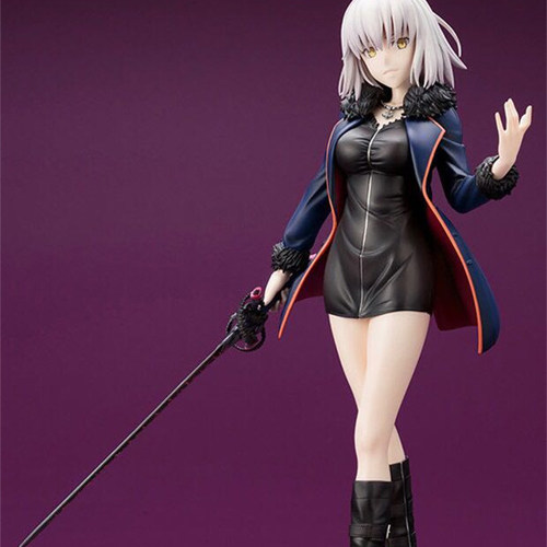 fate/grand order黑贞德礼服手办景品国产祖国版动漫人偶模型摆件