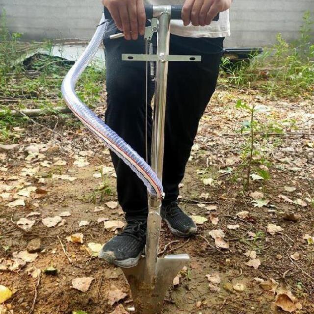 现货速发果树施肥神器机械手动追肥器农用工具小型下肥机T播种器
