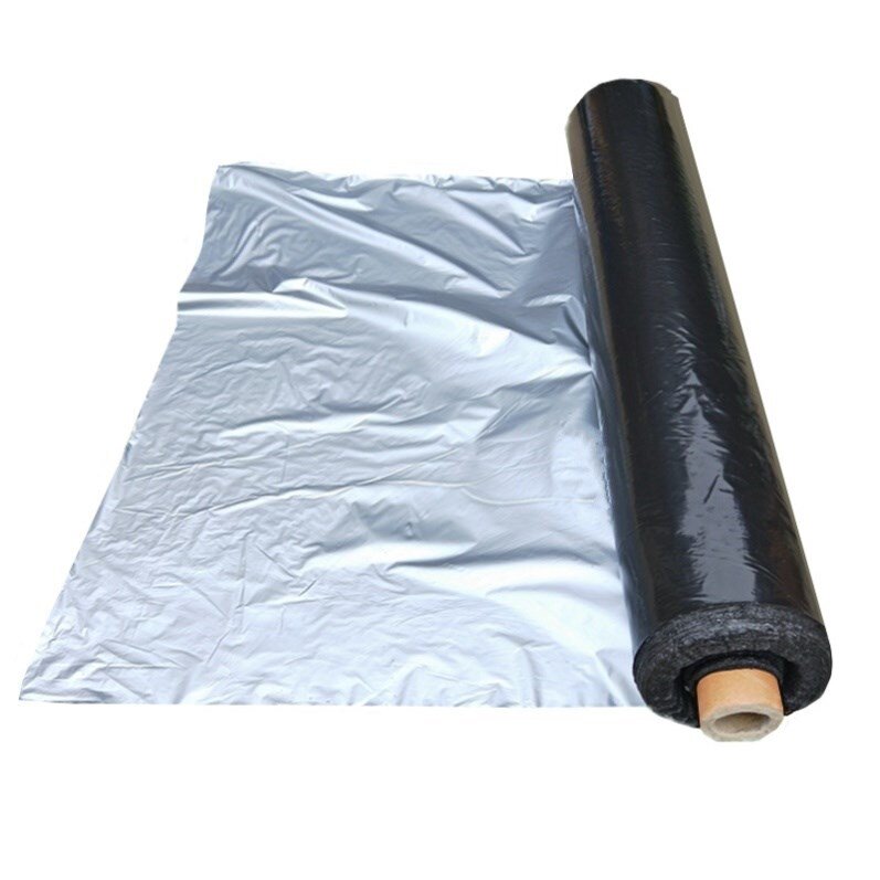 现货速发新厂促双色工程黑白地膜薄膜除草反光银黑地膜农用蔬菜大