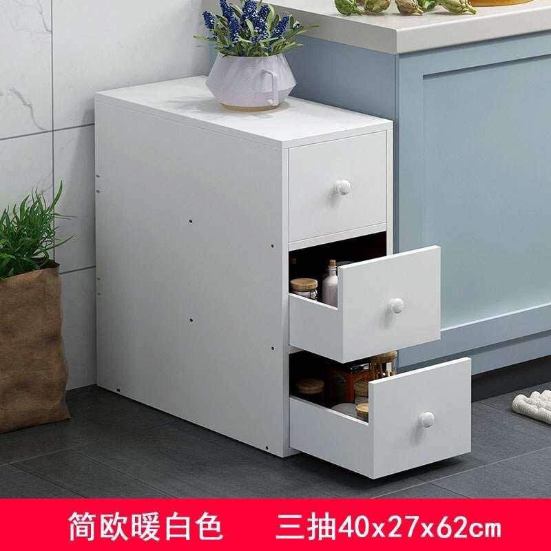 好货新品储物多层f柜厨房物抽屉调料式架子置柜子窄缝省柜收纳窄