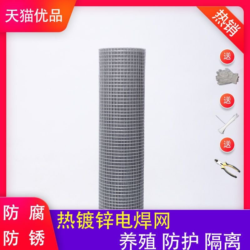 厂促小孔热镀锌电焊网镀锌铁丝网电焊网片养殖网N钢丝防护栏家品