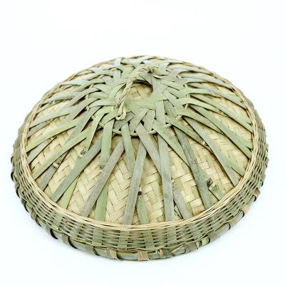 柴火鸡双层竹子锅盖竹编制品蒸盖甑盖缸盖子包邮竹篾新款