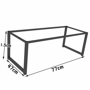 铁艺桌腿金属餐桌腿支架吧台桌架办公桌会议桌架子家用桌子腿 新款