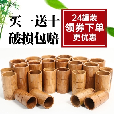 大小足底拔火罐火罐家用竹竹子拔罐子吸气拨火罐用品脚底耐用