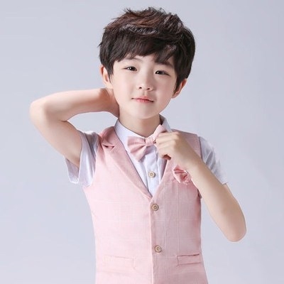 拍照道具小童蓬松头发短卷发头套小孩男童假发 帅气 韩版男孩短发