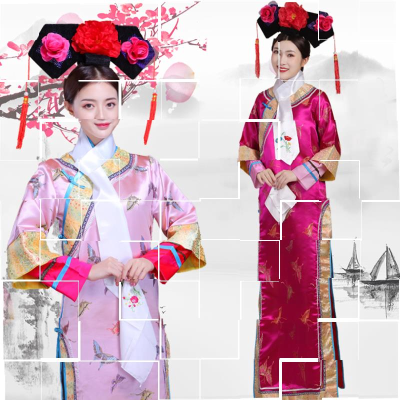 Princess clothing court Qing ancient costume princess Clothes & Accessories Zhen Huan Chuan Manchu Ladies Empress cheongsam ancient costumein the Women's clothing/Boutique , Costume/National costume/Stage costumes , National costume/Costumes  category - from Buy2taobao.com to provide professional Taobao agent buy service