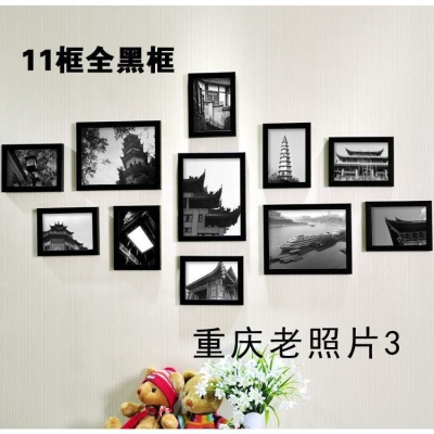 复古怀旧四川火锅店餐馆饭店无框装饰画重庆老照片墙重庆小面挂画图片