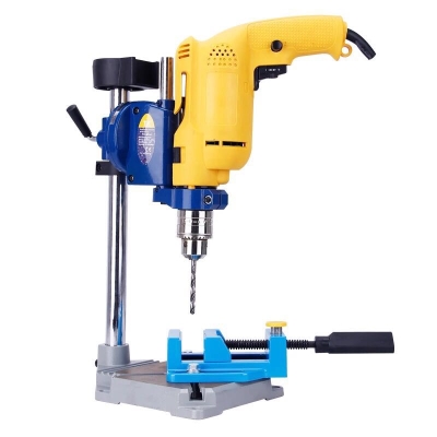 升降简易小台钻架底座配件轻型台式木材木工铸铁电钻钻孔打孔工具