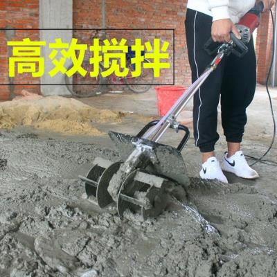 新款水泥搅拌机工地用胶砂浆混凝土绞拌机电动小型和灰机沙浆搞拌