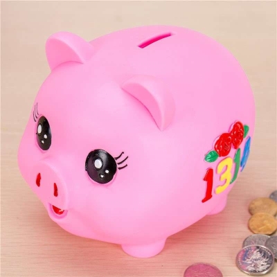 塑胶金猪存钱罐塑料猪小猪摔不烂的防摔儿童成人储蓄大号超大容量