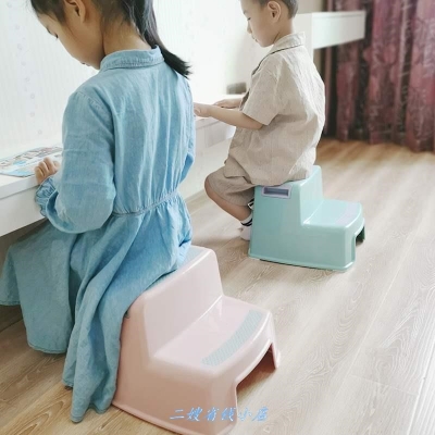 儿童上厕所阶梯凳洗手垫脚台阶脚踏脚踩凳子宝宝踩脚卫生间马桶凳