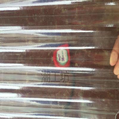 树脂玻璃钢隔热有机玻璃瓦片电动三车轮车雨棚支架踏板车钢化屋顶
