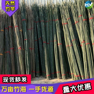 竹竿6米长竹竿3米竹杆3米1米晾衣杆4米长竹竿子黄瓜架豆角架防腐