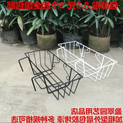 2020新品热卖挂式阳台种花长方形铁架栏杆挂架阳台花架铁i.