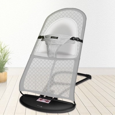 方便摇摇椅婴儿椅夏季多功能哄娃安抚安抚椅睡椅透气幼儿网布
