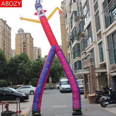 定制充气招手迎宾小人店铺活动门口充气人偶充气广告跳舞星人偶空