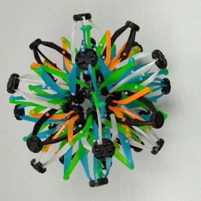 神奇变形求玩具变化球变大变小球伸缩球六一魔术球儿童散l