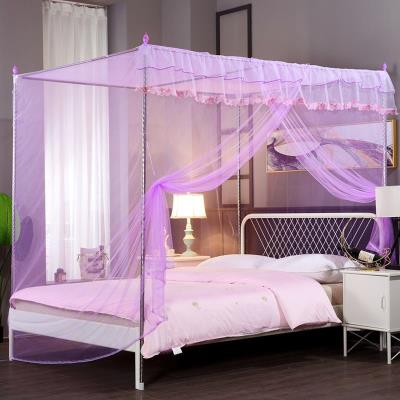 2米1.5床带支架普通蚊帐老式家用文章宿舍学生帐