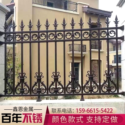 围墙护栏家用别墅户外铝艺护栏农村庭院铁艺栏杆院子栅栏围栏室外