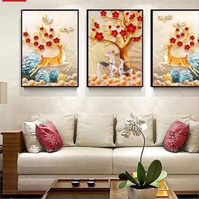 墙面装饰挂画餐厅客厅简约北欧风格墙壁装饰画墙上卧室家庭走廊