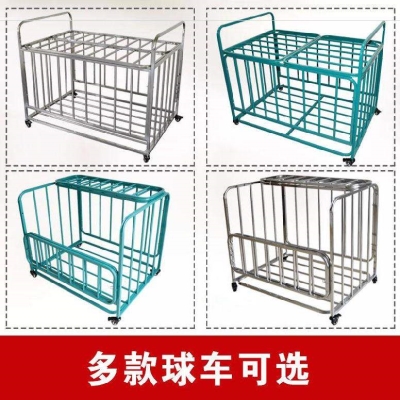 灵巧轻便室内小篮球框室外体育器材不绣钢折叠式 30个球体育馆新款