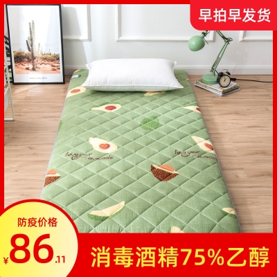 睡垫地铺防潮 折叠地铺睡垫超厚简易懒人床垫榻榻米地垫打地铺午