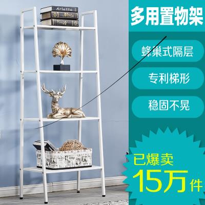 铁架子楼梯下置物架铁艺搁架分层窗台多层组装厨房收纳.迷你货架