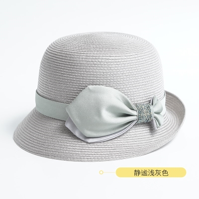 太阳帽遮阳帽q 夏尔优雅韩版 夏天女草帽卷边新品 复古贝洛