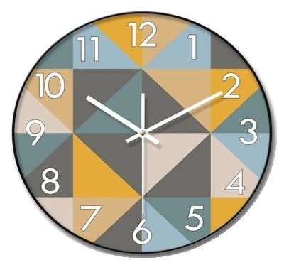 大挂钟26英寸约家庭时尚壁挂时钟北欧表盘挂墙挂钟16英寸卧室