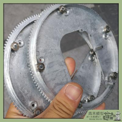 恒龙坦克 青禾模型 金属带升级 高档 金属轴承炮塔旋转件