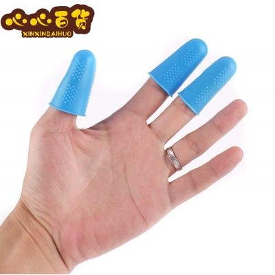 硅橡胶防滑隔热手指套防水防烫 防护指套手指保护套运动护指套u.