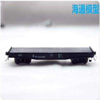 平车~中国货车~猩猩火车模型~NX70平板车~两节包邮