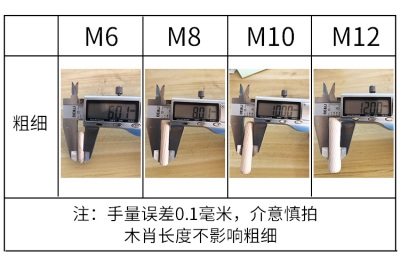 一包2000个10*30mm圆木榫木塞木棒木钉木肖家具木销子国标斜纹