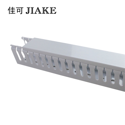 线槽pvc明装走线槽灰色100米/箱30*20配电箱控制柜电线槽塑料线槽