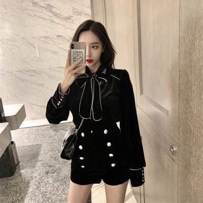 秋季套装女2019新款早秋衬衫裤子洋气质小个子初秋搭配显高两件套|msdalam kategori Butik wanita / wanita, wanita saiz besar - dari Buy2taobao.com untuk memberikan perkhidmatan ejen Taobao profesional membeli