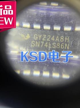 直插 SN74LS86AN 74LS86N DIP-14 四异或门/栅极/逆变器IC