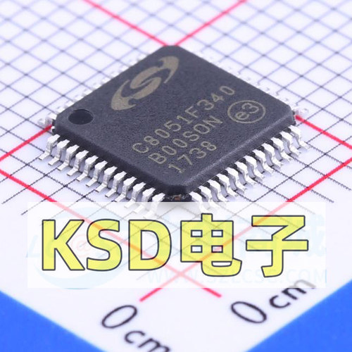全新原装 C8051F340-GQR C8051F340 TQFP48 8位微控制器IC