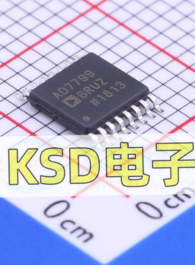 全新原装 AD7799BRUZ-REEL TSSOP-16 24位Σ-Δ模数转换器芯片ADC