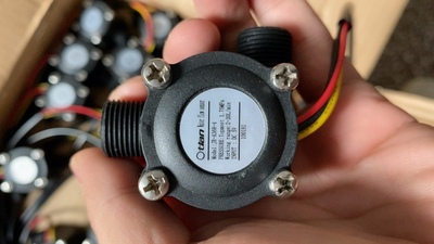 奥特郎即热式热水器水流量传感器流量计配件三分螺口直径16MM