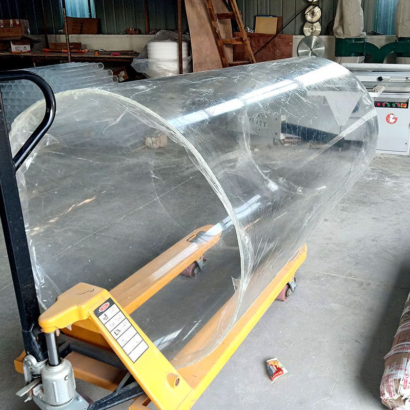 定制亚克力透明硬管外置负压鱼缸大号有机玻璃管圆柱筒透明管定做