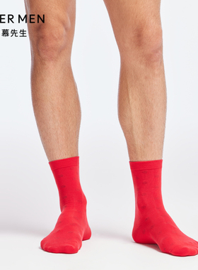 爱慕先生本命年红品系列男士袜子NS94W168