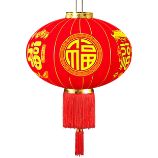 2026马年大红灯笼新款电池智能感应灯防水阳台大门口挂饰春节年货