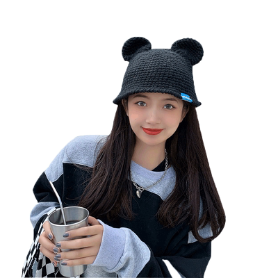 可爱新款透气时尚夏秋季针织帽