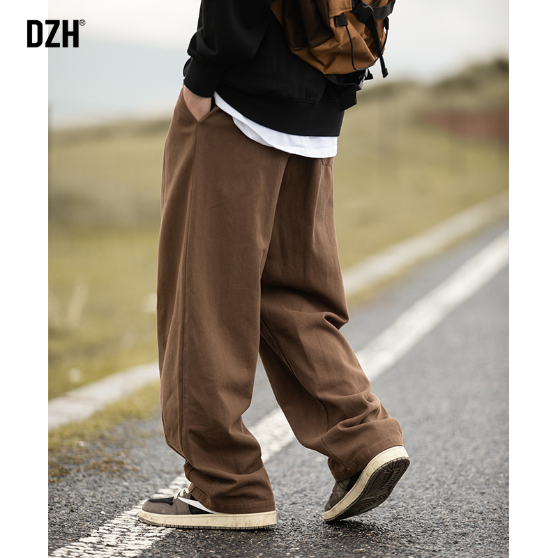 宽松休闲裤户外工装直筒