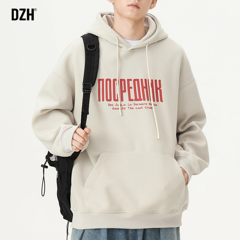 美式潮牌重磅连帽卫衣