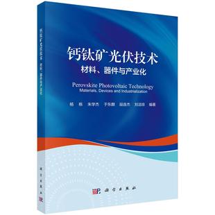 钙钛矿光伏技术：材料、器件与产业化 杨栋9787030841445科学出版社