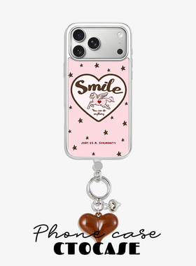 原创【爱心天马粉】适用苹果17ProMax保护套16防摔15新年手机壳iphone14创意magsafe马年女磁吸壳手腕短挂件