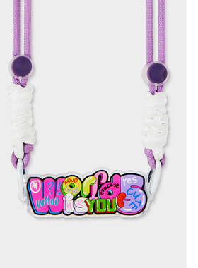 CTOCASE涂鸦文字手机壳背夹原创可背斜挎带挂绳可调节挂饰潮牌