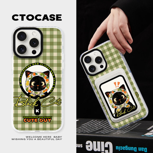 CTOCASE苹果磁吸壳磁吸卡包防丢